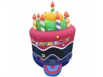 Bounce Houses, Birthday Cake, 