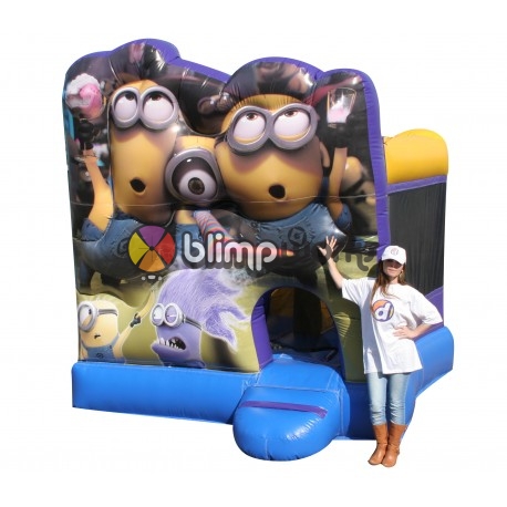 Minions Bouncer Con Tobogan
