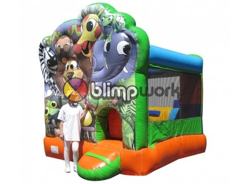 Selva Bouncer Con Tobogan