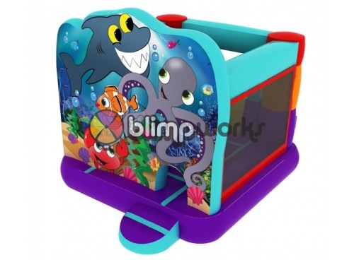 Bajo El Mar Bouncer Con Tobogan