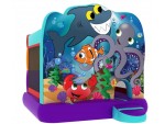 mlibre, Bouncer with Slide Under Sea, BE Bounce Houses