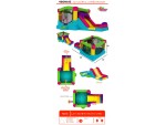 Bouncer Slide Combos, Be Colorful Combo Medium, BE Bounce Houses