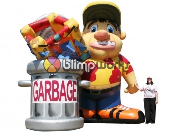 Inflatable Garbage Guy 