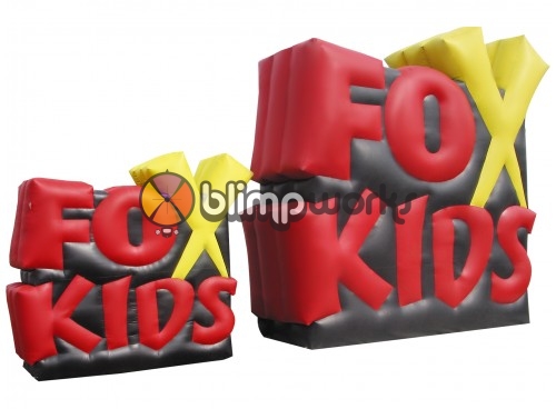 Inflatable FoxKids logo