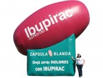 Inflatable Pfizer Giant Pill