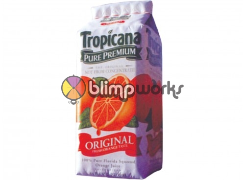 Inflatable Tropicana Juice