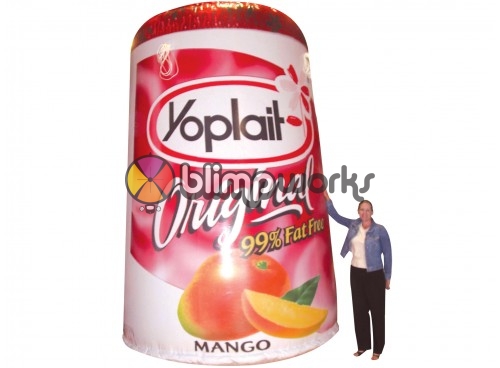 Inflatable Yoplait Cup 