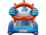 Inflatable Dolphin Foot Bouncer 5in1