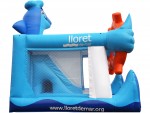 Inflatable Dolphin Foot Bouncer 5in1