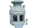 Inflatable ice can