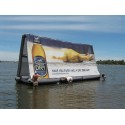 INFLATABLE FLOATING SIGN