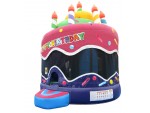 Bounce Houses, Birthday Cake, 
